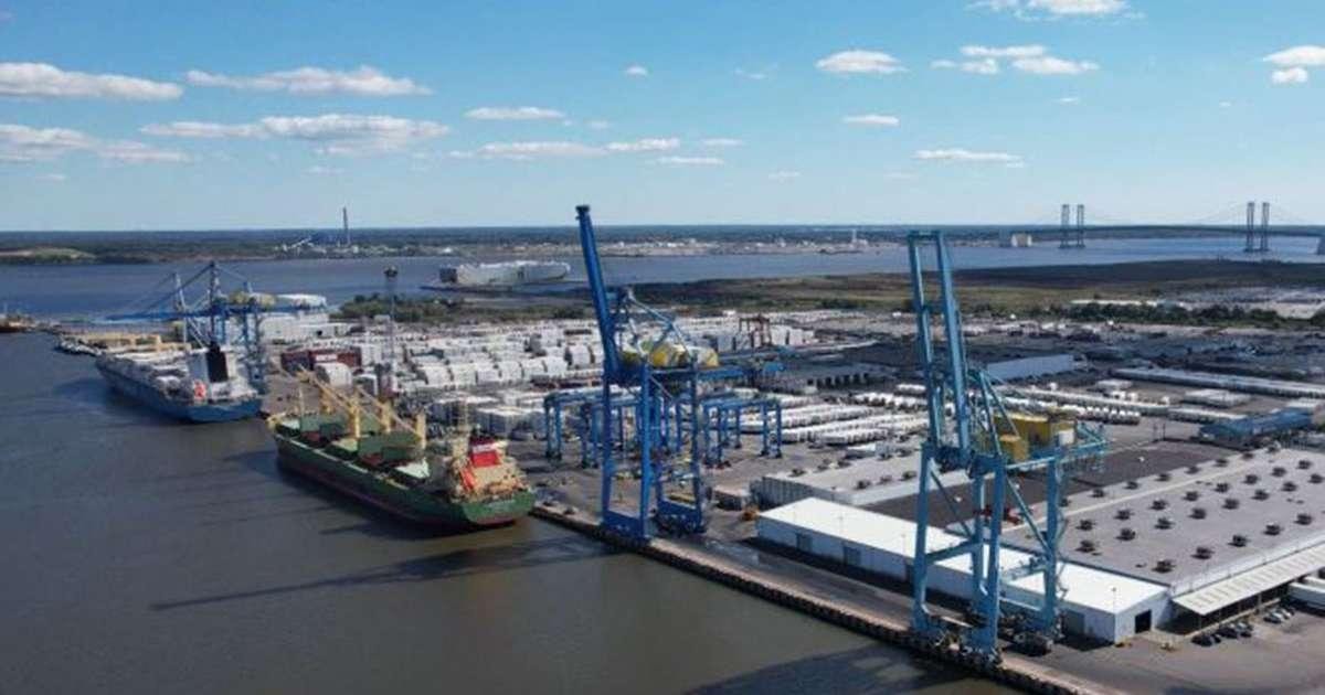 Port of Wilmington cargo terminal